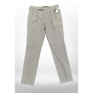 Polo by Ralph Lauren Gray Striped Chinos